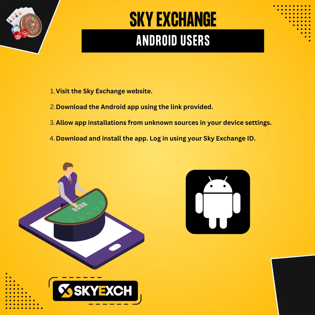 android user on skyexch