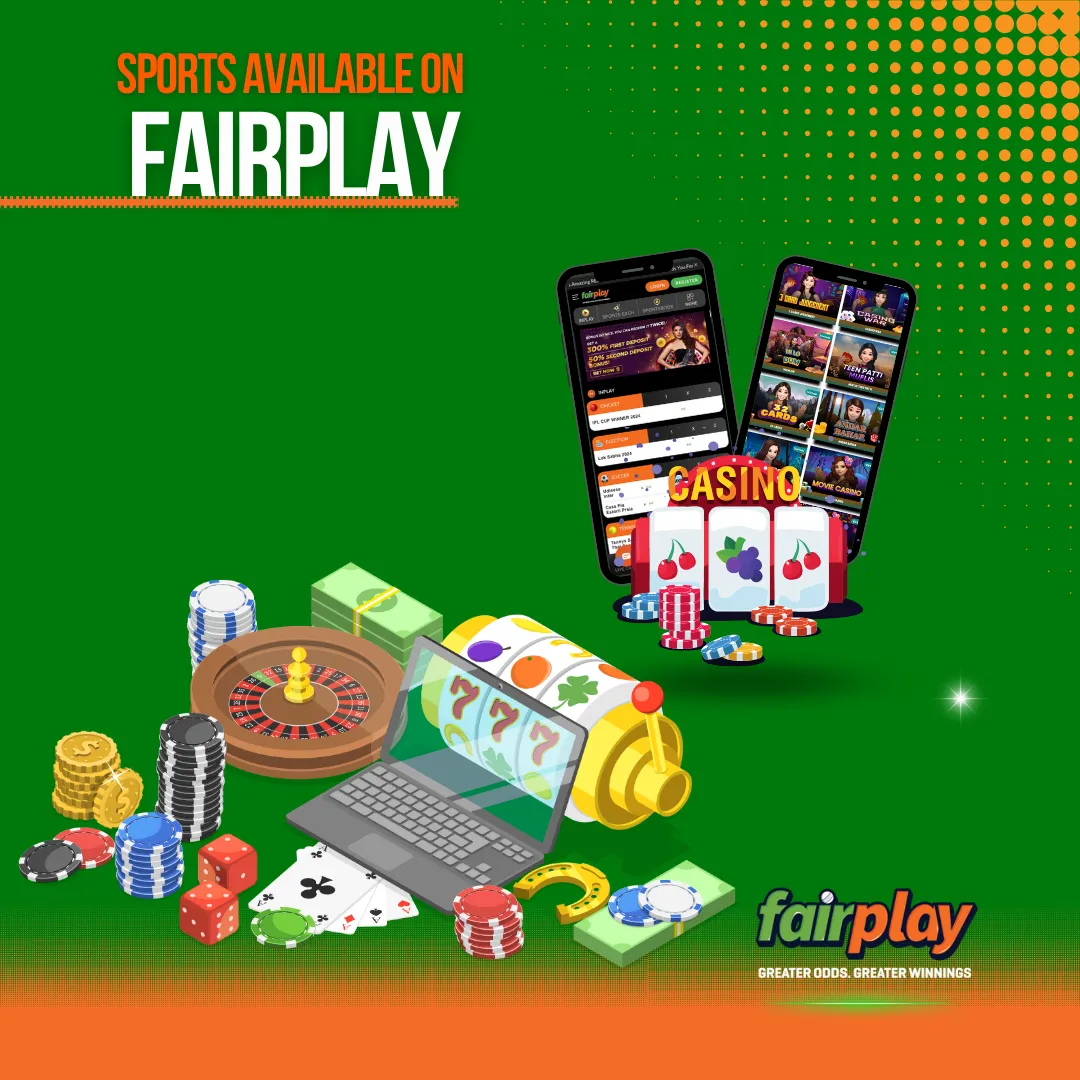 available sports on fairplay