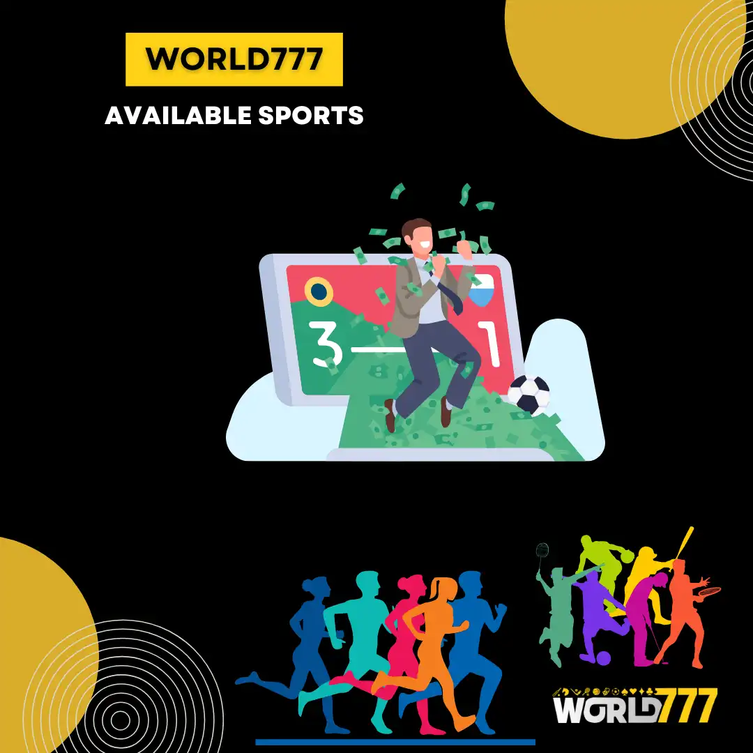 available sports on world777