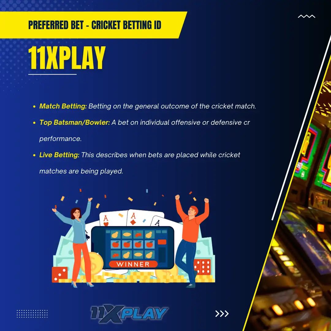 cricket betting id on 11xplay