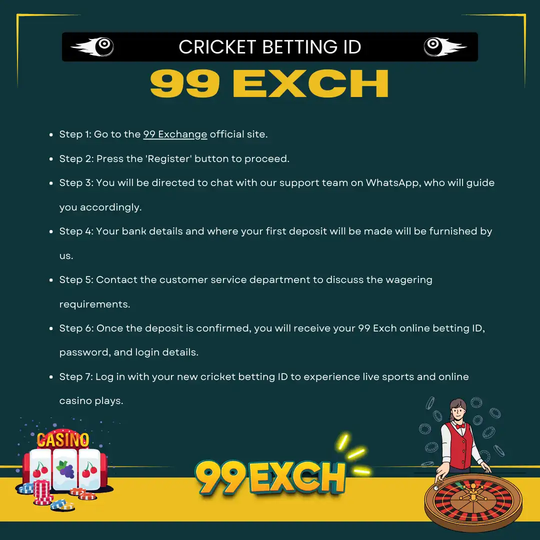 cricket betting id on 99exch