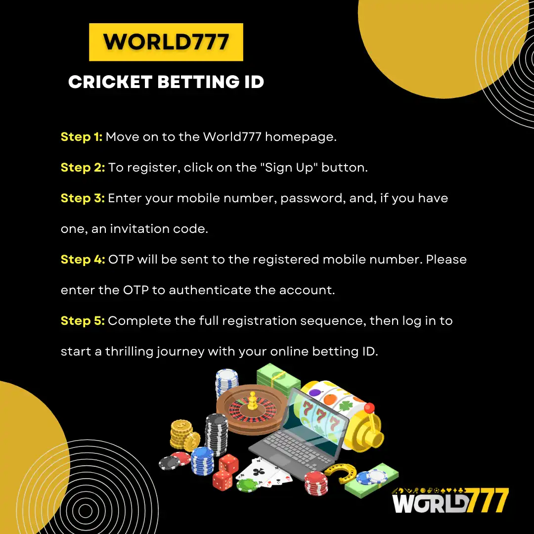 cricket betting id on world777