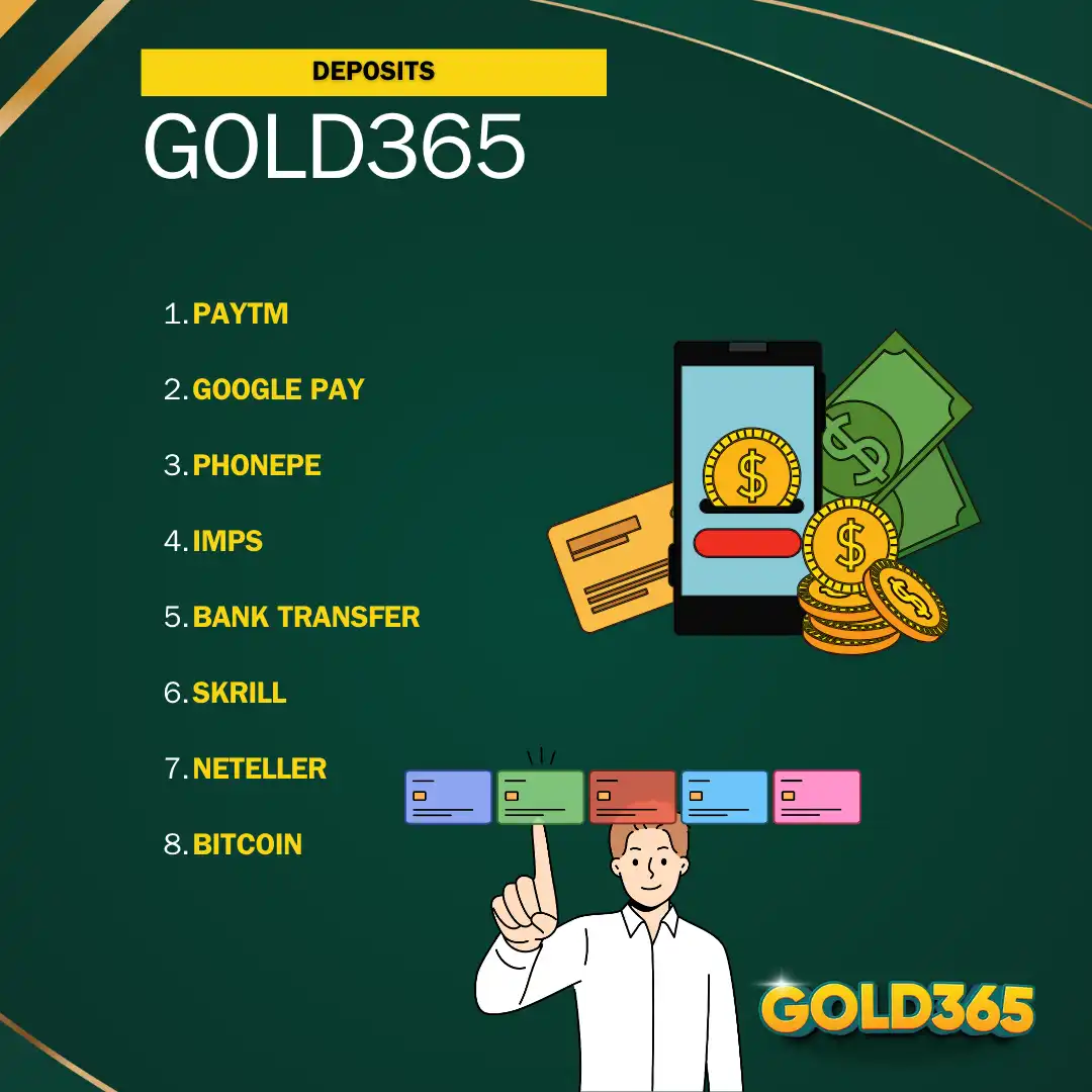 deposit on gold365