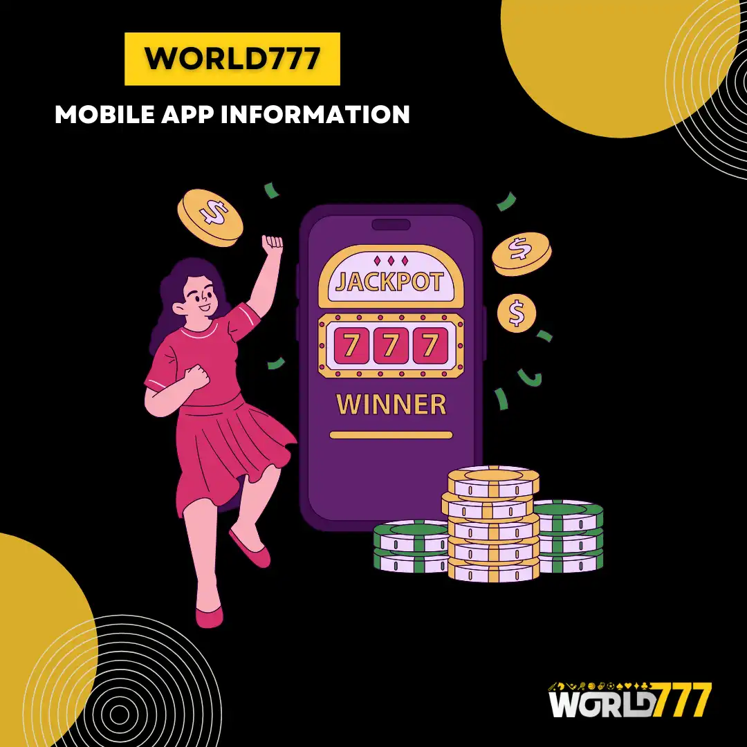 mobile app details on world777