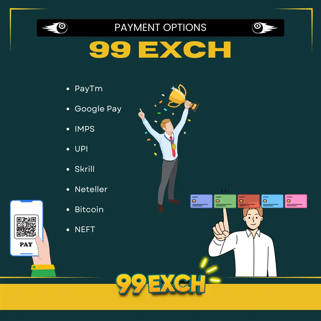 payment methods on 99exch