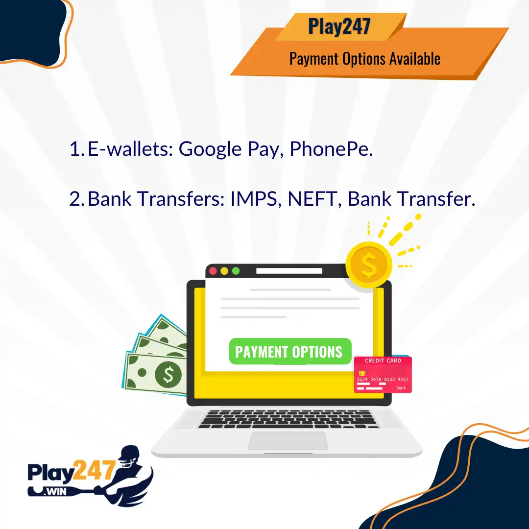 payment methods play247