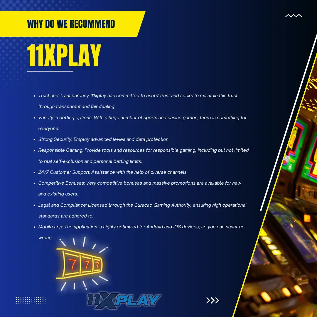 why do we recommend 11xplay